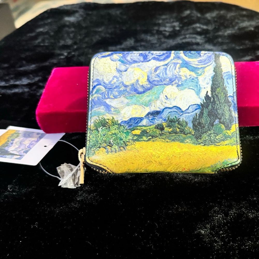 Vincent Van Gogh Leather Wallet